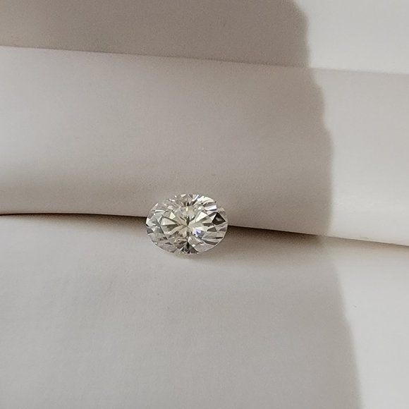 Certified Moissanite Diamond Oval Cut Diamond Loose Stone - Picture 6 of 7